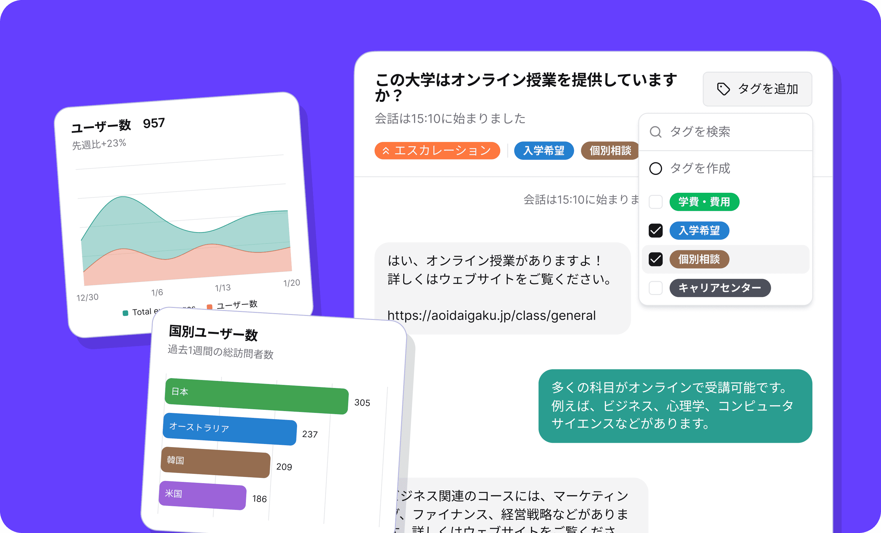 Chat UI Simulation