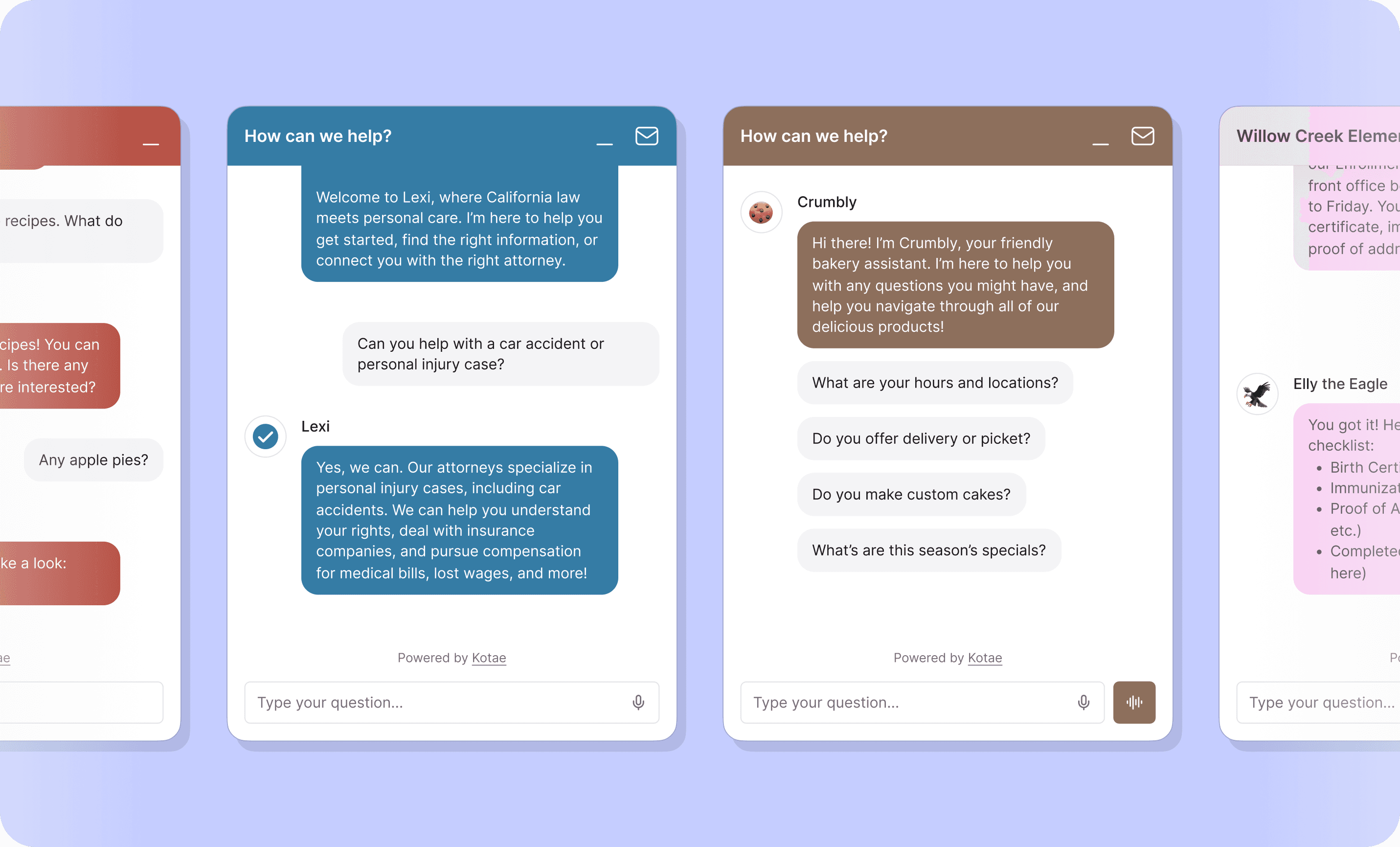 Chat UI Simulation